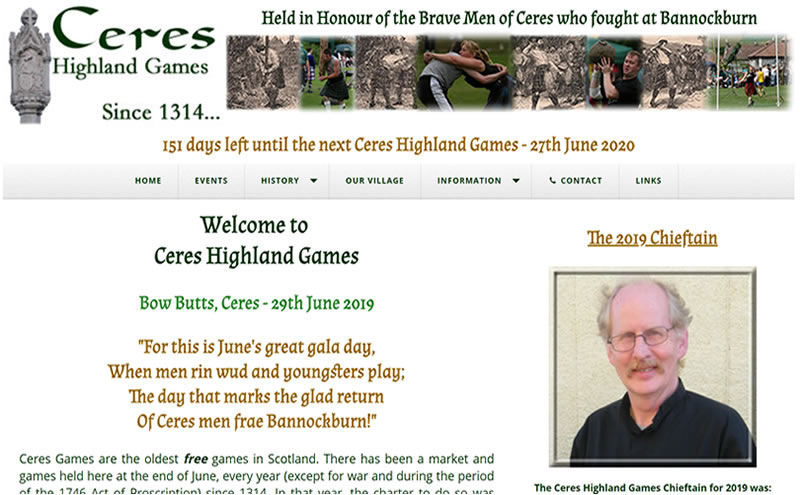 Ceres Highland Games